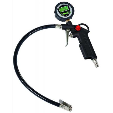 EINHELL Digitalni pištolj za puhanje guma s manometrom