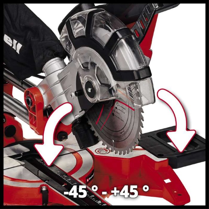 EINHELL Preklopna i potezna pila TC-SM 2131/1 Dual - Slika 4