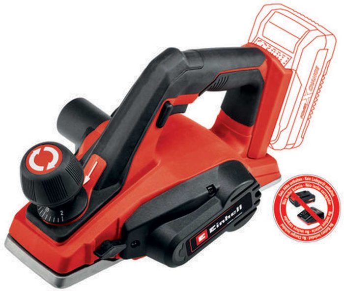 EINHELL aku ručna blanja Power X-Change TE-PL 18/82 Li - Solo EINHELL aku ručna blanja Power X-Change TE-PL 18/82 Li - Solo