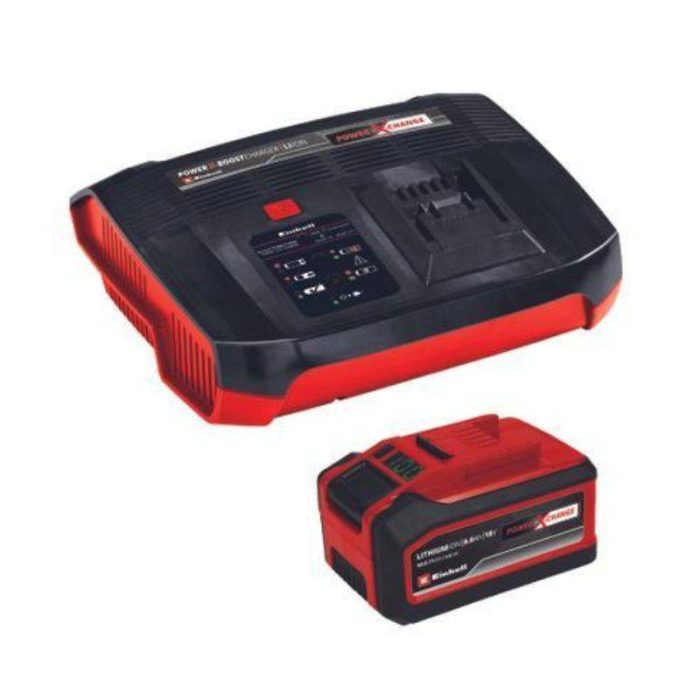 EINHELL set brzi punjač 6A Boostcharger i baterija 18 V 4-6Ah EINHELL set brzi punjač 6A Boostcharger i baterija 18 V 4-6Ah