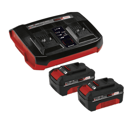 Einhell set dvostruki punjač i 2 x baterije 4