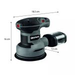 Ekscentrična brusilica 300 W GRAPHITE 59G348 - Slika 5