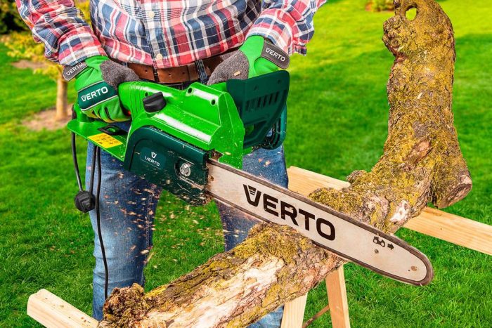 Električna pila 2000 W VERTO 52G584 - Slika 2