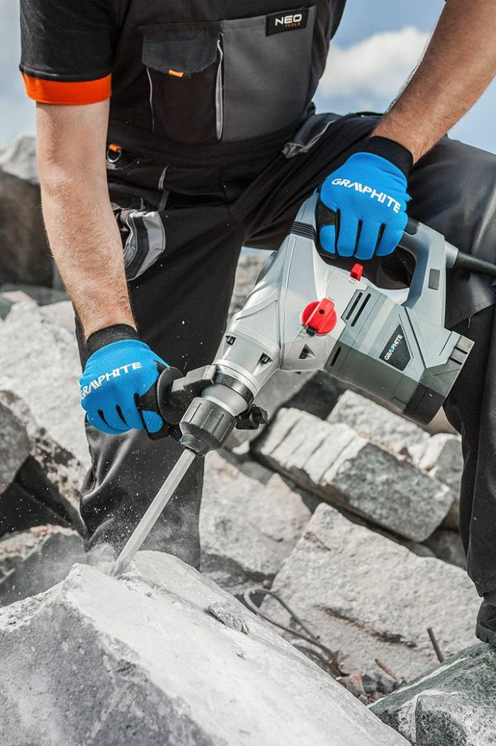 Električna udarna bušilica SDS+ 1500W GRAPHITE 58G862 - Slika 2