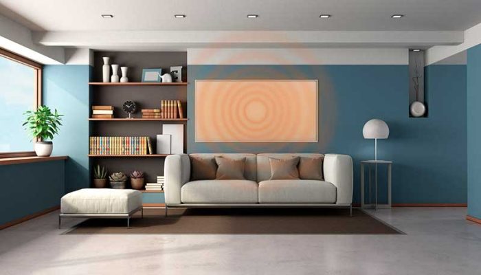 Električni zidni radijator 450-720 W IP24 Wifi NEO 90-099-90-101 - Slika 3