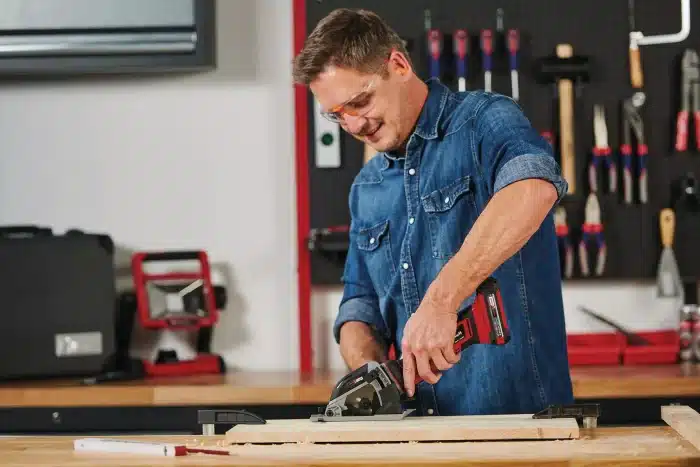 EINHELL Aku mini kružna pila Power X-Change TE-CS 18/89 Li – Solo - Slika 6