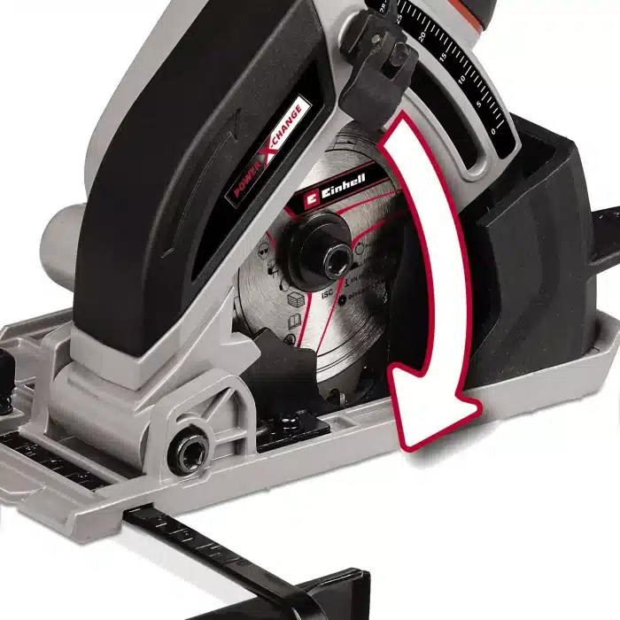 EINHELL Aku mini kružna pila Power X-Change TE-CS 18/89 Li – Solo - Slika 5