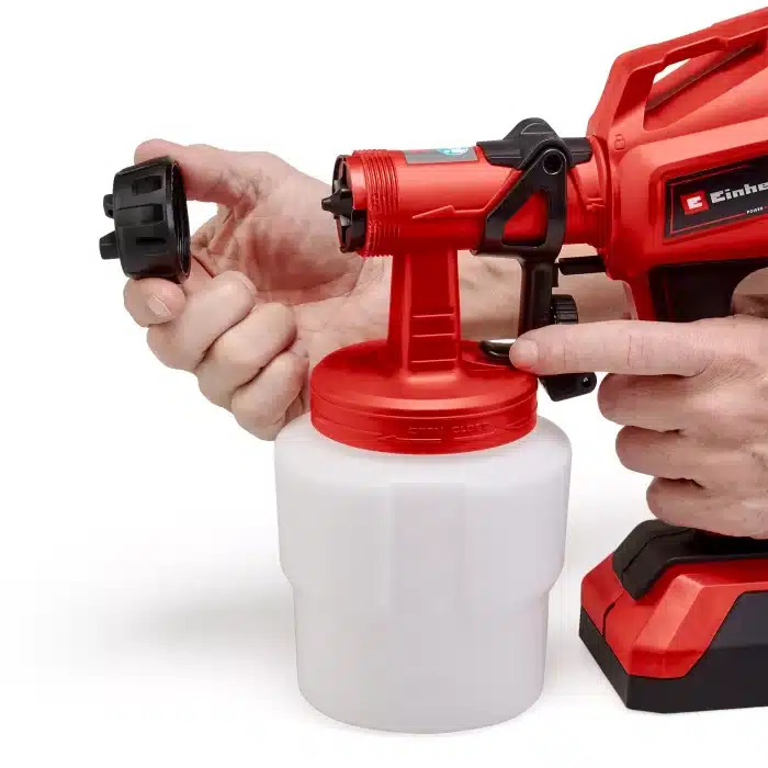 EINHELL Aku pištolj za prskanje boje TC-SY 18/60 Li - Solo - Slika 4