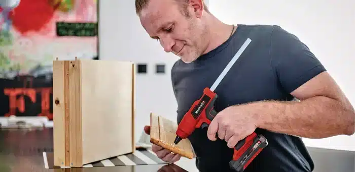 EINHELL Aku pištolj za vruće ljepilo Power X-Change TE-CG 18 Li- Solo - Slika 5