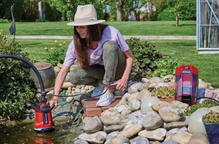 EINHELL Aku potopna pumpa za nečistu vodu GE-DP 18/25 Li-Solo - Slika 7