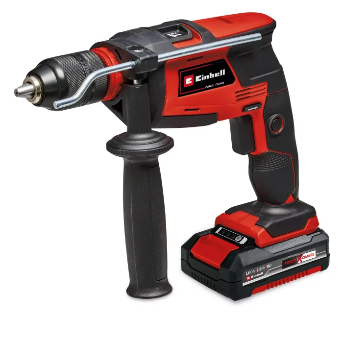 EINHELL Aku udarna bušilica Power X-Change TE-ID 18 Li-Solo - Slika 2