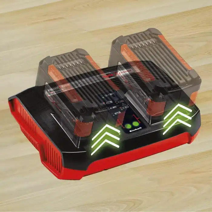 EINHELL dupli brzi punjač Power X-Change Twincharger 18 V - Slika 2