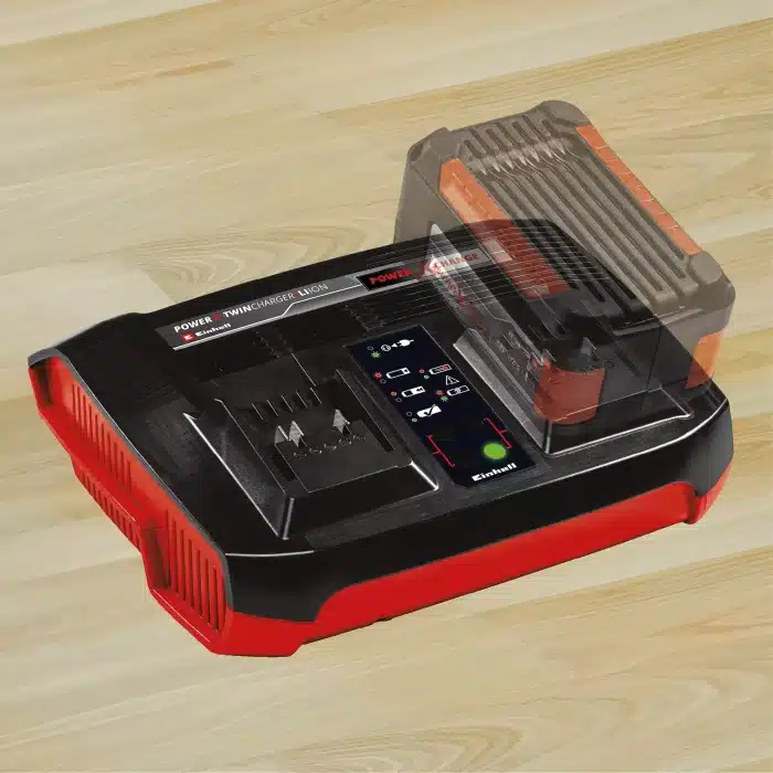 EINHELL dupli brzi punjač Power X-Change Twincharger 18 V - Slika 3