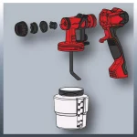 EINHELL Električni pištolj za farbanje TC-SY 600 S - Slika 5