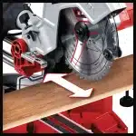 EINHELL Preklopna i potezna pila TC-SM 216 - Slika 8