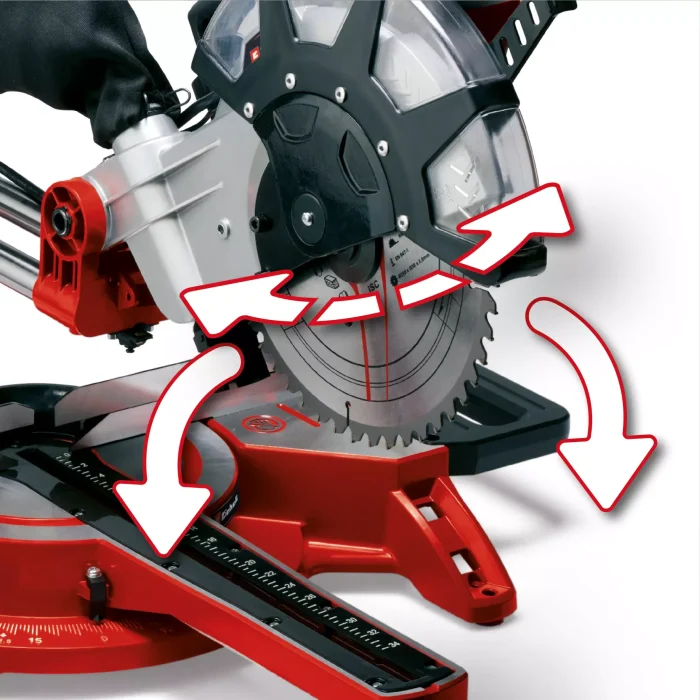 EINHELL Preklopna i potezna pila TC-SM 2534/1 Dual - Slika 5