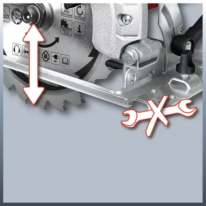 EINHELL Ručni cirkular TC-CS 1200/1 - Slika 4