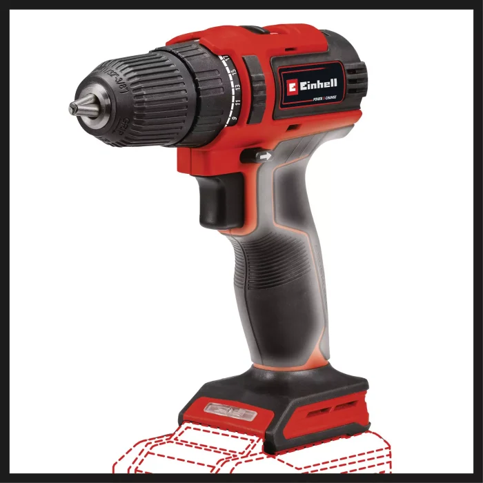 EINHELL aku bušilica Power X-Change TE-CD 18/40 Li BL-Solo - Slika 4