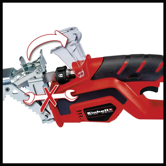 EINHELL Aku vrtna pila Power X-Change GE-GS 18 Li-Solo - Slika 3