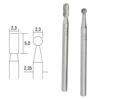 Glodalo od volfram-karbida 2 kom 28750 PROXXON