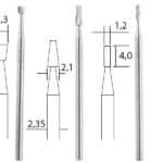 Glodalo od volfram-karbida 3 kom 28752 PROXXON