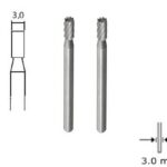 Glodalo od volfram-vanadij čelika 2 kom 28722 PROXXON