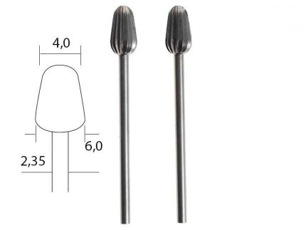 Glodalo od volfram-vanadij čelika 2 kom 28723 PROXXON
