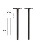 Glodalo od volfram-vanadij čelika 2 kom 28727 PROXXON