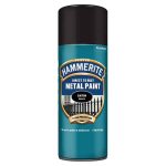 HAMMERITE Sprej polumat crni 400 ml 3/1