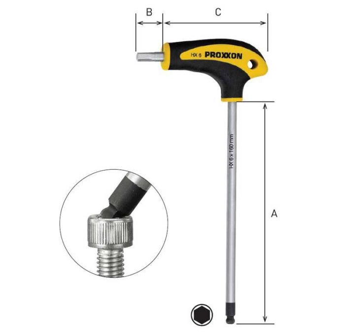 Imbus-odvijac-s-L-rucicom-HX-2-10-22402-22418-PROXXON-1 Imbus odvijač s L-ručicom HX 2-10 22402-22418 PROXXON - Slika 2