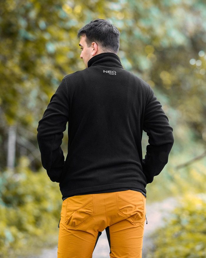 Jakna od flisa crna S-XXXL NEO 81-509 - Slika 6