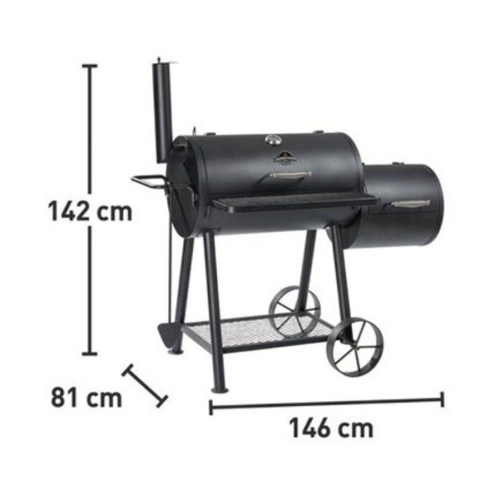 Jamestown roštilj na ugljen - Smoker Charlton - Slika 5