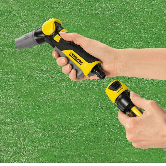 KARCHER Univerzalna spojnica crijeva Plus s funkcijom Aqua Stop - Slika 2