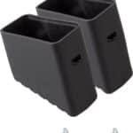 KRAUSE čep pvc crni 40x20 mm MONTO