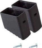 KRAUSE čep pvc crni 40x20 mm MONTO