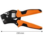 Kliješta za kabelske stopice 0,08 -16 mm² NEO 01-539 - Slika 3