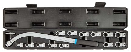 Ključ za demontažu zatezača s promjenjivim nastavcima NEO 11-169