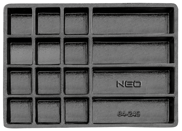 Kolica s alatom 6 ladica 126 kom NEO 84-223+G - Slika 11