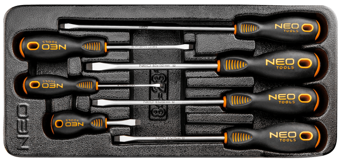 Kolica s alatom 6 ladica 126 kom NEO 84-223+G - Slika 3