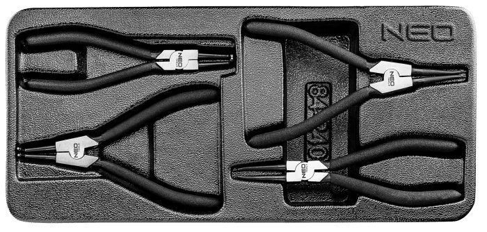 Kolica s alatom 6 ladica 126 kom NEO 84-223+G - Slika 9