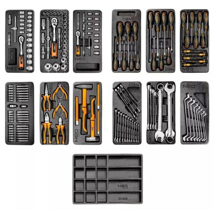 Kolica za alat 174 kom NEO 84-220+G - Slika 3