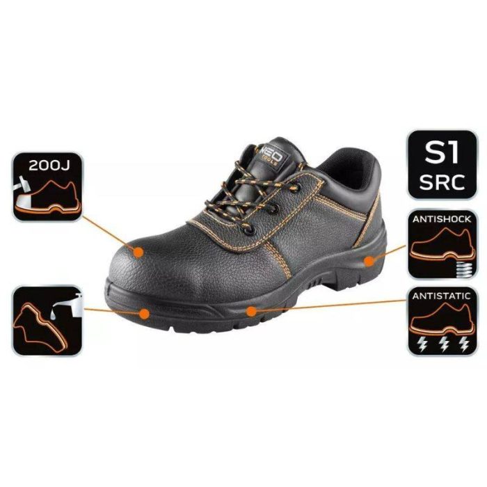 Kozne-radne-cipele-S1-SRC-39-47-NEO-82-160-3 Kožne radne cipele S1 SRC 39-47 NEO 82-160 - Slika 4