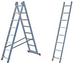 Krause trodijelne višenamjenske ljestve 6-10 gazišta CORDA - Slika 4