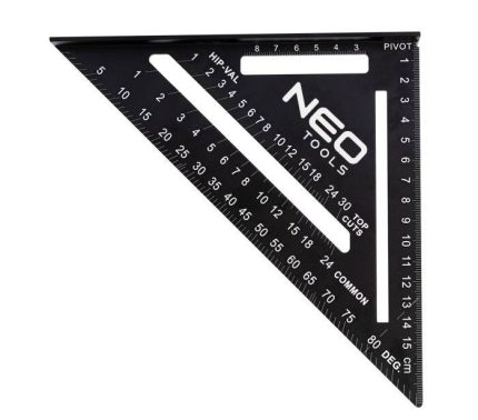 Kutno ravnalo 15 cm NEO 72-102