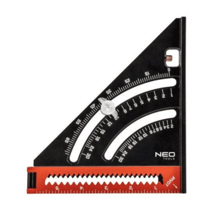 Kutomjer s ravnalom NEO 72-105