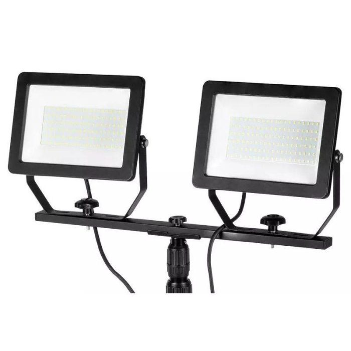 LED Reflektor s tripod stalkom 2x100 W 8500 Lm NEO 99-096 - Slika 2