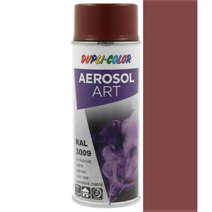 Lak sprej 400 ml AEROSOL ART DUPLI-COLOR - Ral 3009 - Oksid crvena (Satin mat)