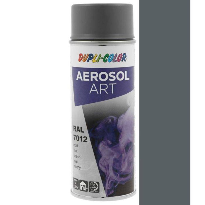 Lak sprej 400 ml AEROSOL ART DUPLI-COLOR - Ral 7012 - Bazalt siva (Mat)