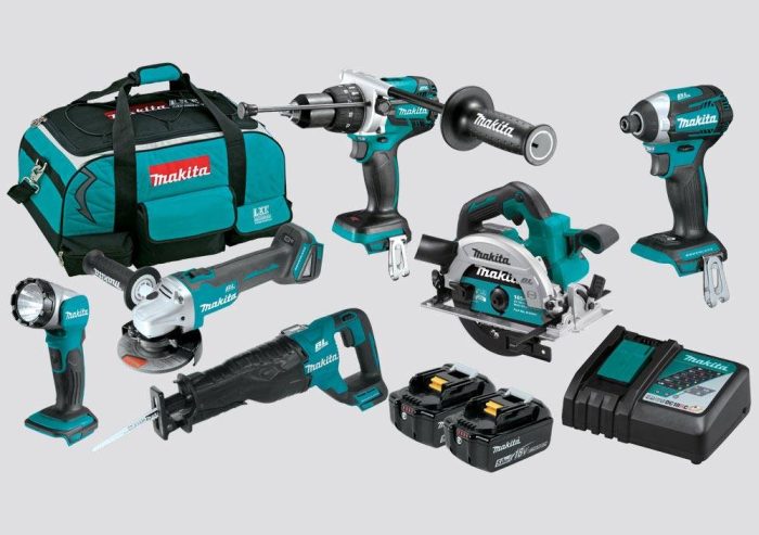 MAKITA Akumulatorski set DLX6088T - Slika 2