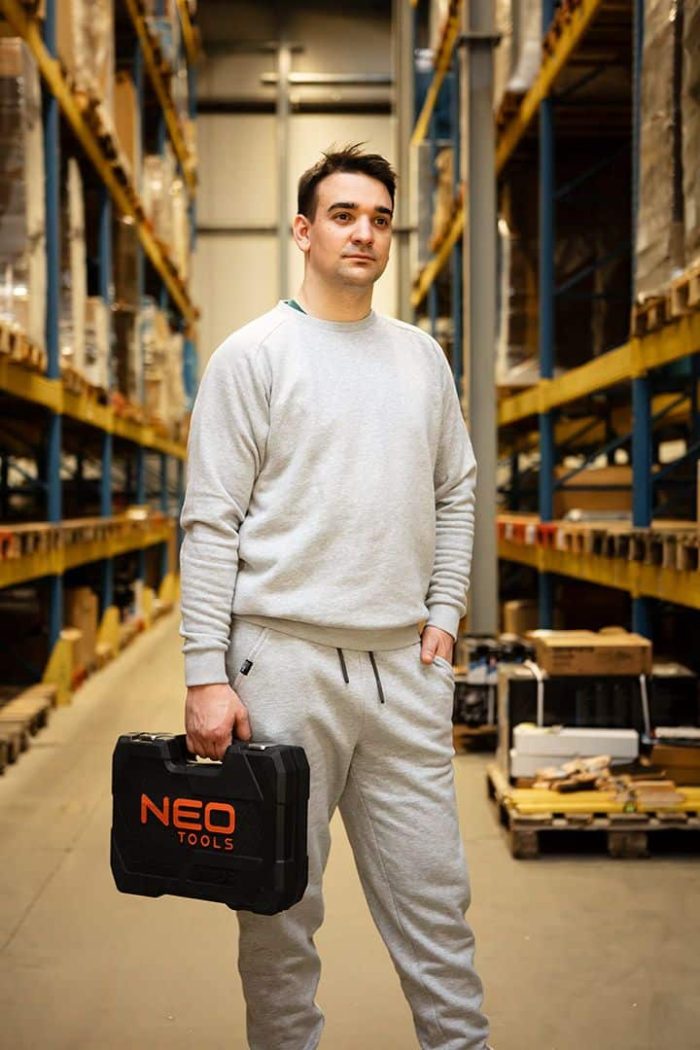Majica-COMFORT-melanz-siva-S-XXXL-NEO-81-650-6 Majica COMFORT melanž siva S-XXXL NEO 81-650 - Slika 7